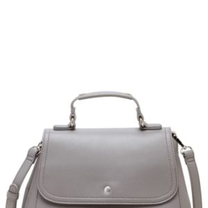 Sole Society Hingi Faux Leather Satchel - Black