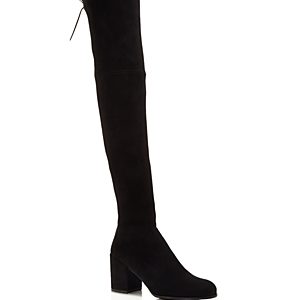 Stuart Weitzman Women's Tieland Suede Over-the-Knee Boots