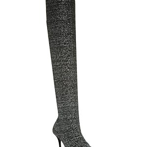 Tabitha Simmons Women's Laudine Glitter Knit Over-the-Knee Boots