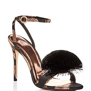 Ted Baker Women's Elynie Pom-Pom High-Heel Sandals