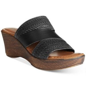 Tuscany by Easy Street Positano Wedge Sandals Women's Shoes