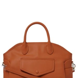 Urban Originals Dangerous Love Vegan Leather Satchel - Brown