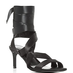 Via Spiga Women's Jett Ankle Tie High-Heel Sandals