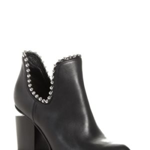 Women's Alexander Wang Gabi Studded Bootie, Size 5US / 35EU - Black