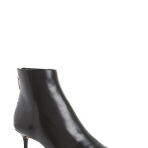 Women's Alexandre Birman Kittie Pointy Toe Bootie, Size 5 M - Black