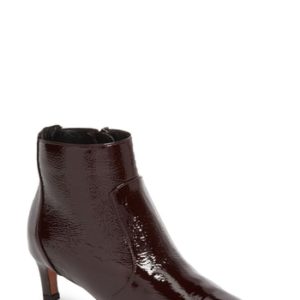 Women's Aquatalia Marilisa Weatherproof Bootie, Size 7 M - Burgundy