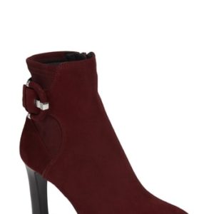 Women's Aquatalia Rachele Bootie, Size 9 M - Burgundy