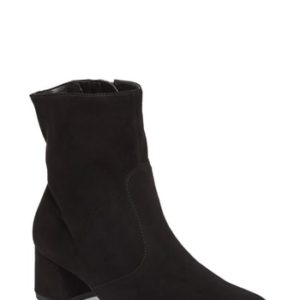 Women's Ara Carter Sock Bootie, Size 5 M - Black