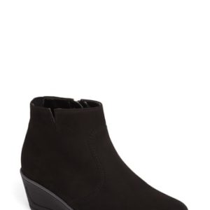 Women's Ara Hessa Wedge Bootie, Size 5 M - Black