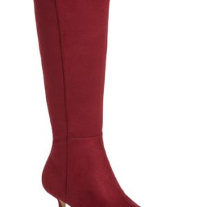 Women's Athena Alexander Lyon Knee High Boot, Size 5 M - Burgundy