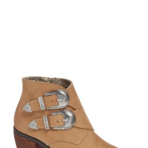 Women's Band Of Gypsies Jericho Bootie, Size 6 M - Beige