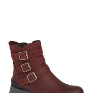 Women's Bionica Desoto Waterproof Bootie, Size 6 M - Burgundy