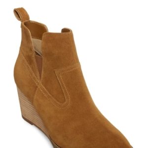 Women's Blondo Irving Waterproof Wedge Bootie, Size 5.5 M - Brown