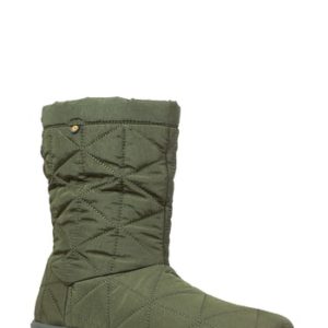 Women's Bogs Mid Snowday Bootie, Size 6 M - Green