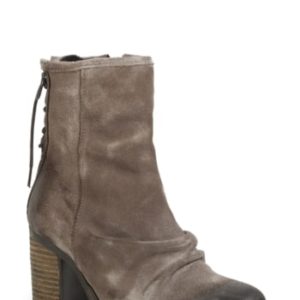 Women's Bos. & Co. 'Barlow' Waterproof Suede Bootie, Size 5.5-6US / 36EU - Grey