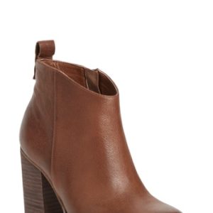 Women's Bp. Lance Block Heel Bootie, Size 9 M - Brown