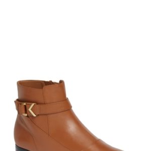 Women's Calvin Klein Farryn Bootie, Size 5 M - Brown