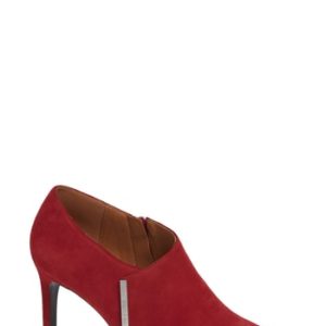 Women's Calvin Klein Jeanna Bootie, Size 5 M - Red