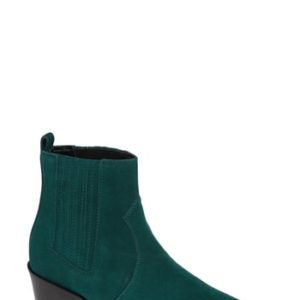 Women's Calvin Klein Jeans Barbara Bootie, Size 5 M - Green