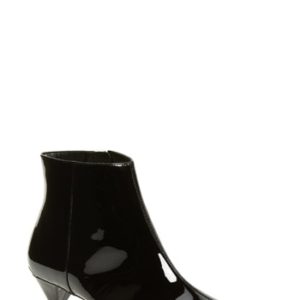 Women's Calvin Klein Larissa Kitten Heel Bootie, Size 5 M - Black