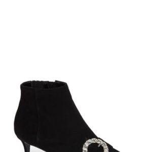 Women's Charles David Adora Embellished Bootie, Size 5 M - Black