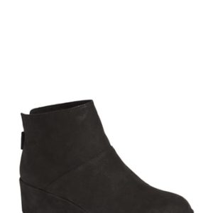 Women's Eileen Fisher Verdi Wedge Bootie, Size 10 M - Black