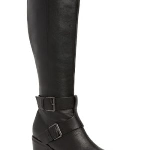 Women's Gentle Souls By Kenneth Cole Verona Knee-High Riding Boot, Size 7 M - Black