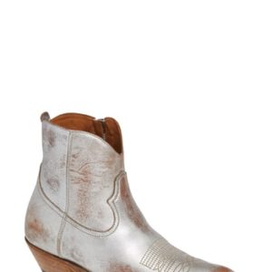 Women's Golden Goose Metallic Young Bootie, Size 5US / 35EU - Metallic