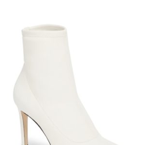 Women's Guiseppe Zanotti Bimba Stretch Bootie, Size 5 M - White