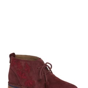 Women's Hush Puppies Cyra Catelyn Chukka Bootie, Size 8.5 M - Burgundy