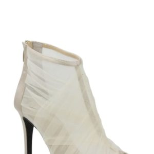 Women's J. Renee Charisma Peep Toe Bootie, Size 8.5 B - Beige