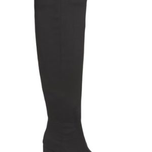 Women's Jeffrey Campbell Final Slouch Over The Knee Boot, Size 6 M - Black