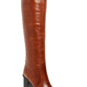 Women's Jeffrey Campbell Ittonia Knee High Boot, Size 6 M - Brown