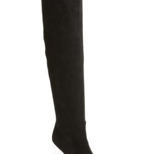 Women's Jeffrey Campbell Perou-Lh Over The Knee Boot, Size 6 M - Black