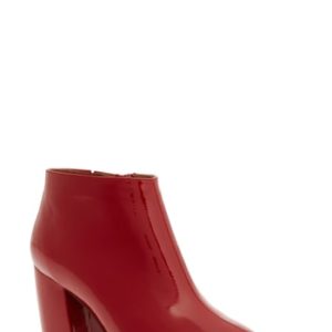 Women's Jeffrey Campbell Total Ankle Bootie, Size 8 M - Red