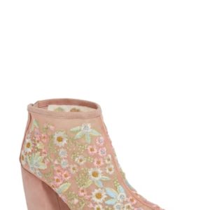 Women's Jeffrey Campbell Total Ankle Bootie, Size 8.5 M - Pink