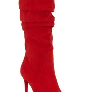 Women's Jessica Simpson Larsa Boot, Size 5 M - Red