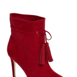 Women's Kate Spade New York Dillane Bootie, Size 5 M - Red