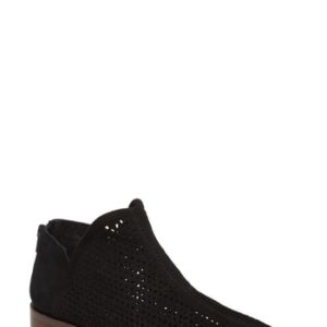 Women's Kelsi Dagger Brooklyn Alley Perforated Bootie, Size 6 M - Black