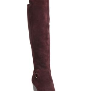 Women's Kork-Ease Pavan Knee High Boot, Size 6 M - Burgundy