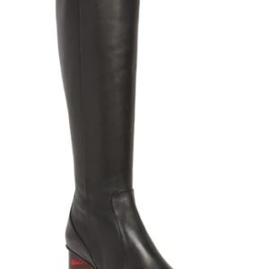 Women's Kurt Geiger London Stride 70 Knee High Boot, Size 6US / 36EU - Black