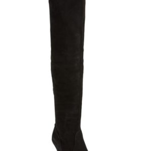 Women's Kurt Geiger London Violet Over-The-Knee Boot, Size 6US / 36EU - Black