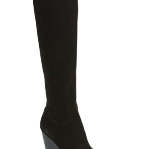 Women's Linea Paolo Elena Knee High Boot, Size 5.5 M - Black