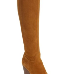 Women's Linea Paolo Elena Knee High Boot, Size 7.5 M - Beige