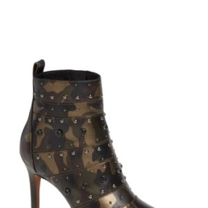 Women's Linea Paolo Nara Studded Bootie, Size 8.5 M - Green