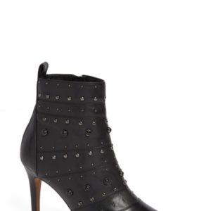 Women's Linea Paolo Nara Studded Bootie, Size 9 M - Black