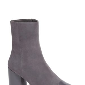 Women's Linea Paolo Stella Cap Toe Bootie, Size 5 M - Grey