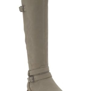 Women's Lucky Brand Paxtreen Over The Knee Boot, Size 5 M - Grey