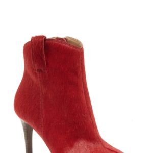 Women's Lucky Brand Torince Ii Genuine Calf Hair Bootie, Size 5 M - Red