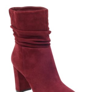 Women's Marc Fisher Ltd Unana Bootie, Size 5 M - Red